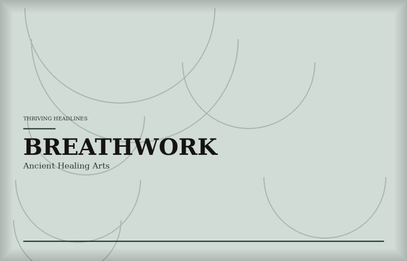 Breathwork and nervous system healing