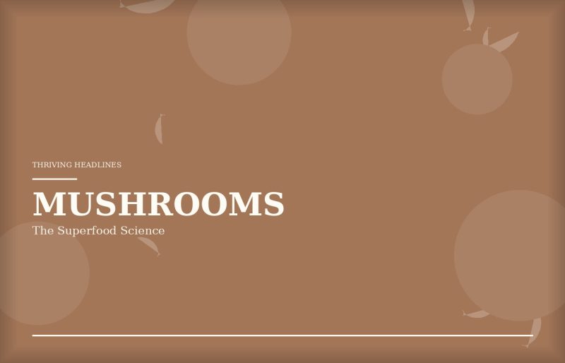 Functional mushrooms and immunity